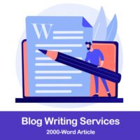 Blog Writing Service - 2000-Word Article