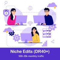Niche Edits (DR40+)